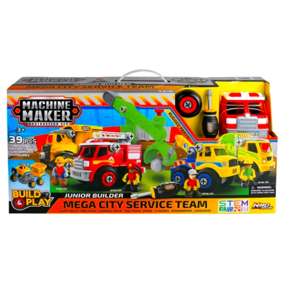 Machine Maker Construction set by Nikko Toys